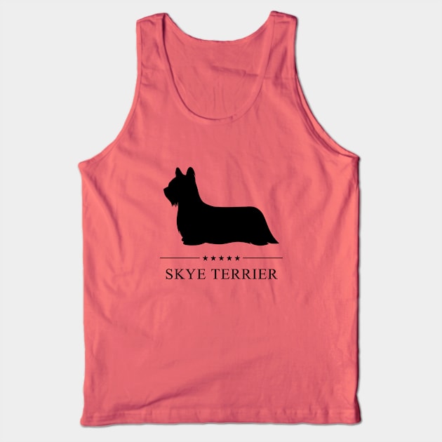 Skye Terrier Black Silhouette Tank Top by millersye